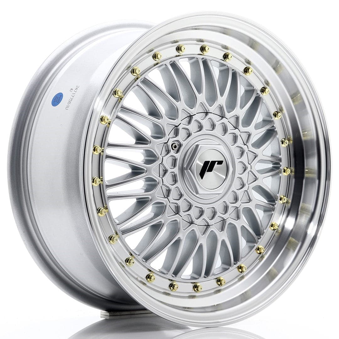 JR Wheels JR9 17x7,5 ET20 BLANK Silver w/Machined Lip - Wheelsup.sk