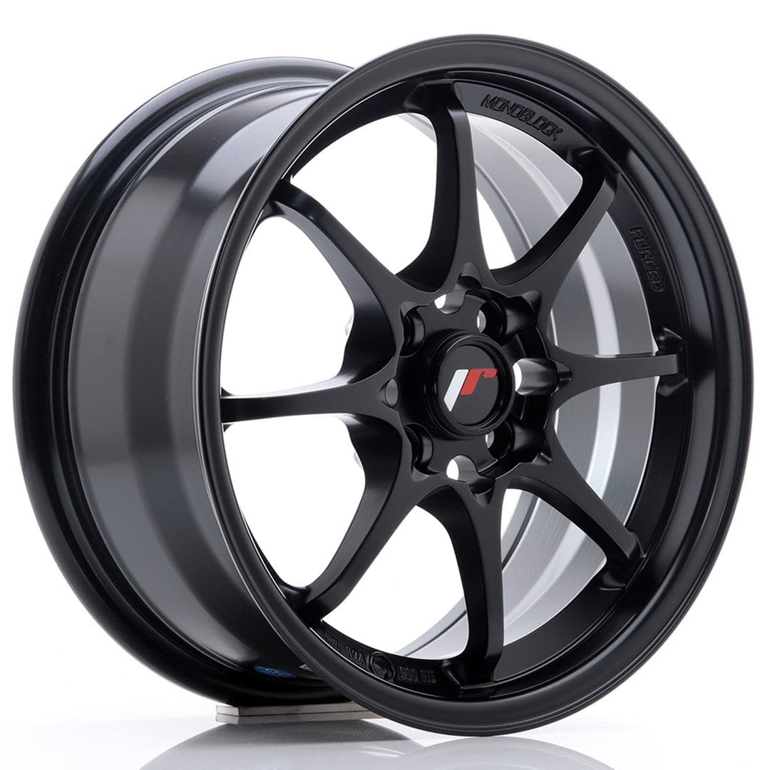 JR Wheels JR5 15x7 ET35 4x100 Matt Black - Wheelsup.sk