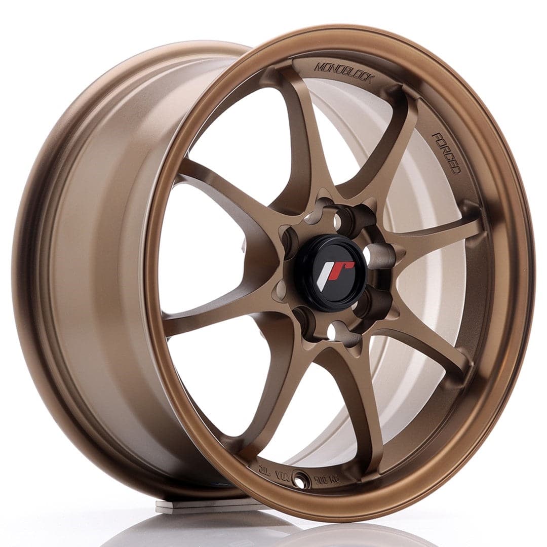 JR Wheels JR5 15x7 ET35 4x100 Dark Anodized Bronze - Wheelsup.sk