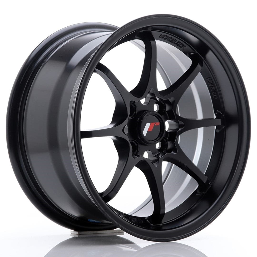JR Wheels JR5 15x8 ET28 4x100 Matt Black - Wheelsup.sk
