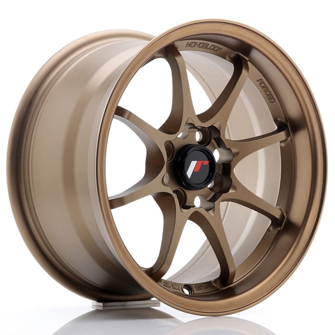 JR Wheels JR5 15x8 ET28 4x100 Dark Anodized Bronze - Wheelsup.sk