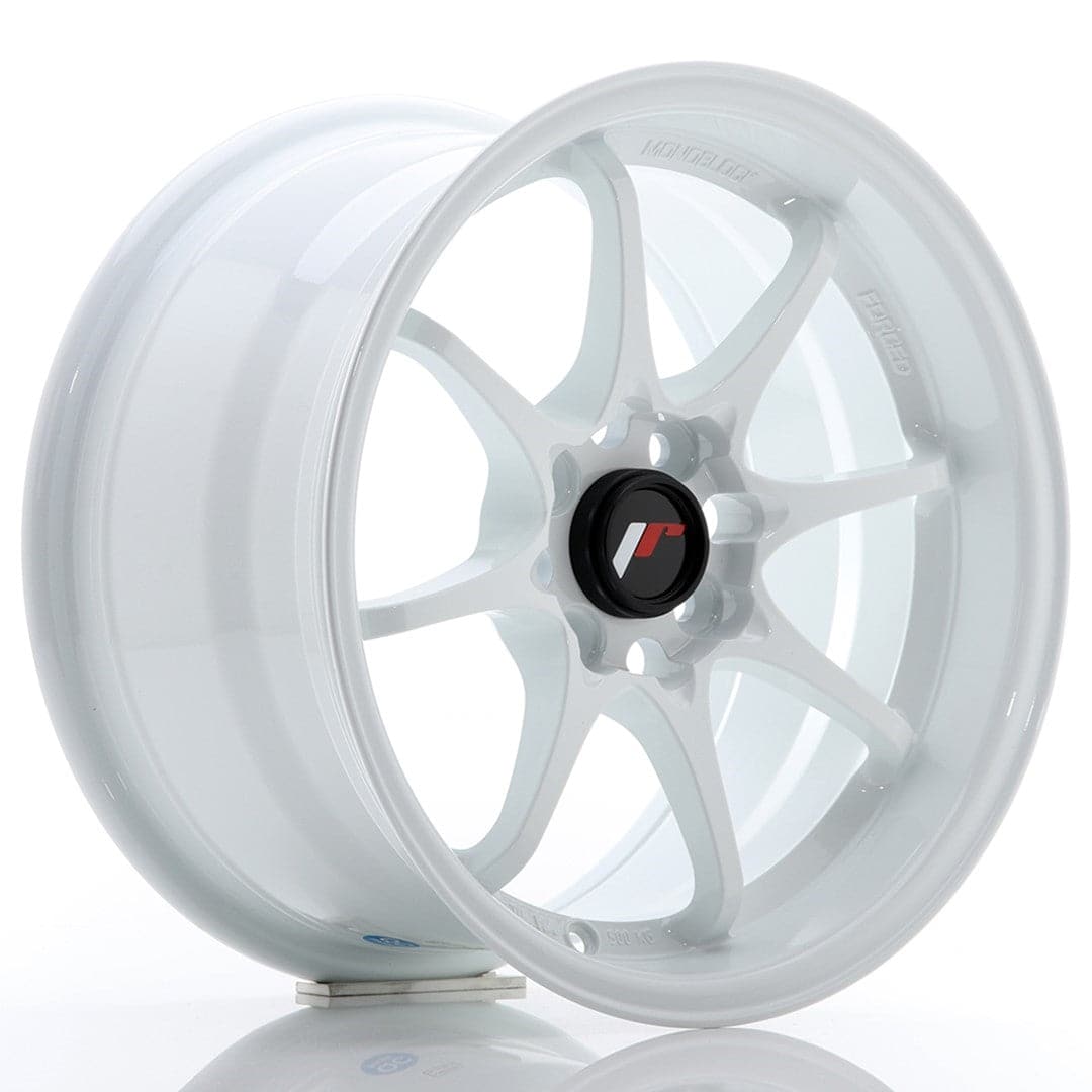 JR Wheels JR5 15x8 ET28 4x100 White - Wheelsup.sk
