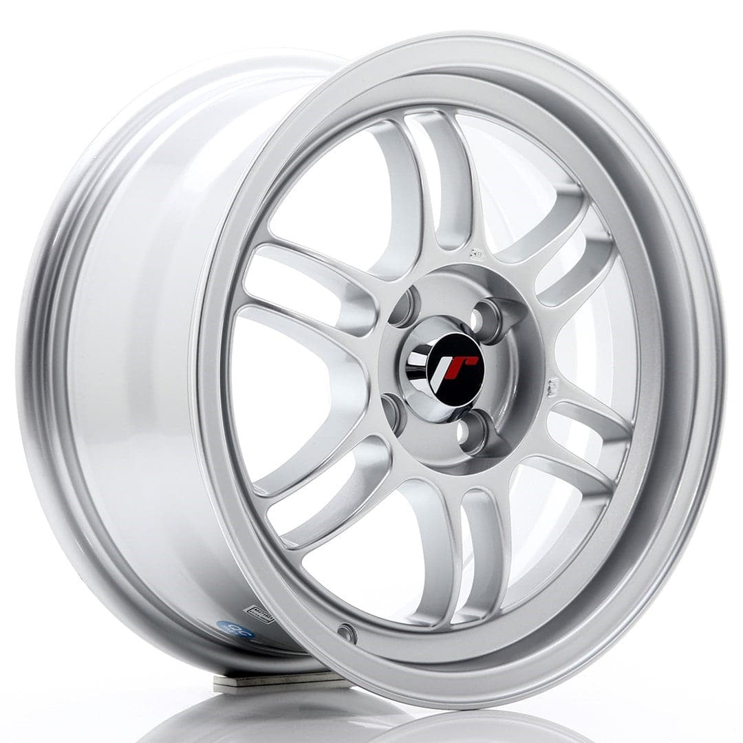JR Wheels JR7 15x7 ET38 4x100 Silver - Wheelsup.sk