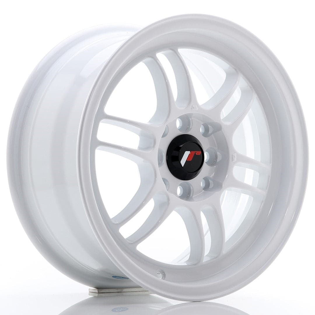 JR Wheels JR7 15x7 ET38 4x100/114 White - Wheelsup.sk