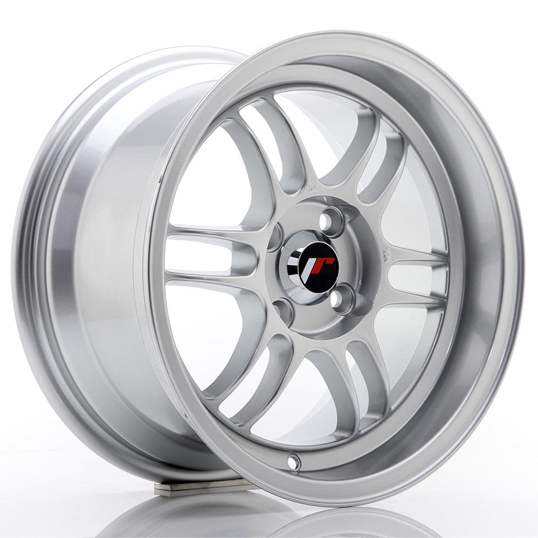 JR Wheels JR7 15x8 ET35 4x100 Silver - Wheelsup.sk
