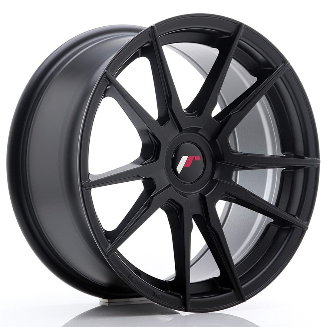 JR Wheels JR21 17x8 ET35 Blank Matt Black - Wheelsup