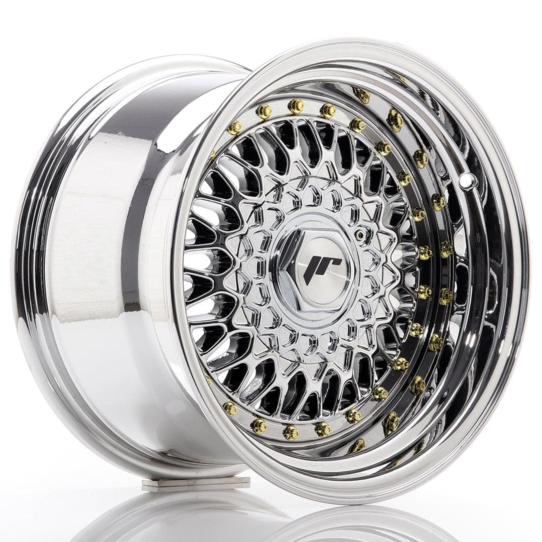 JR Wheels JR9 15x9 ET10 4x100/108 Chrome - Wheelsup.sk
