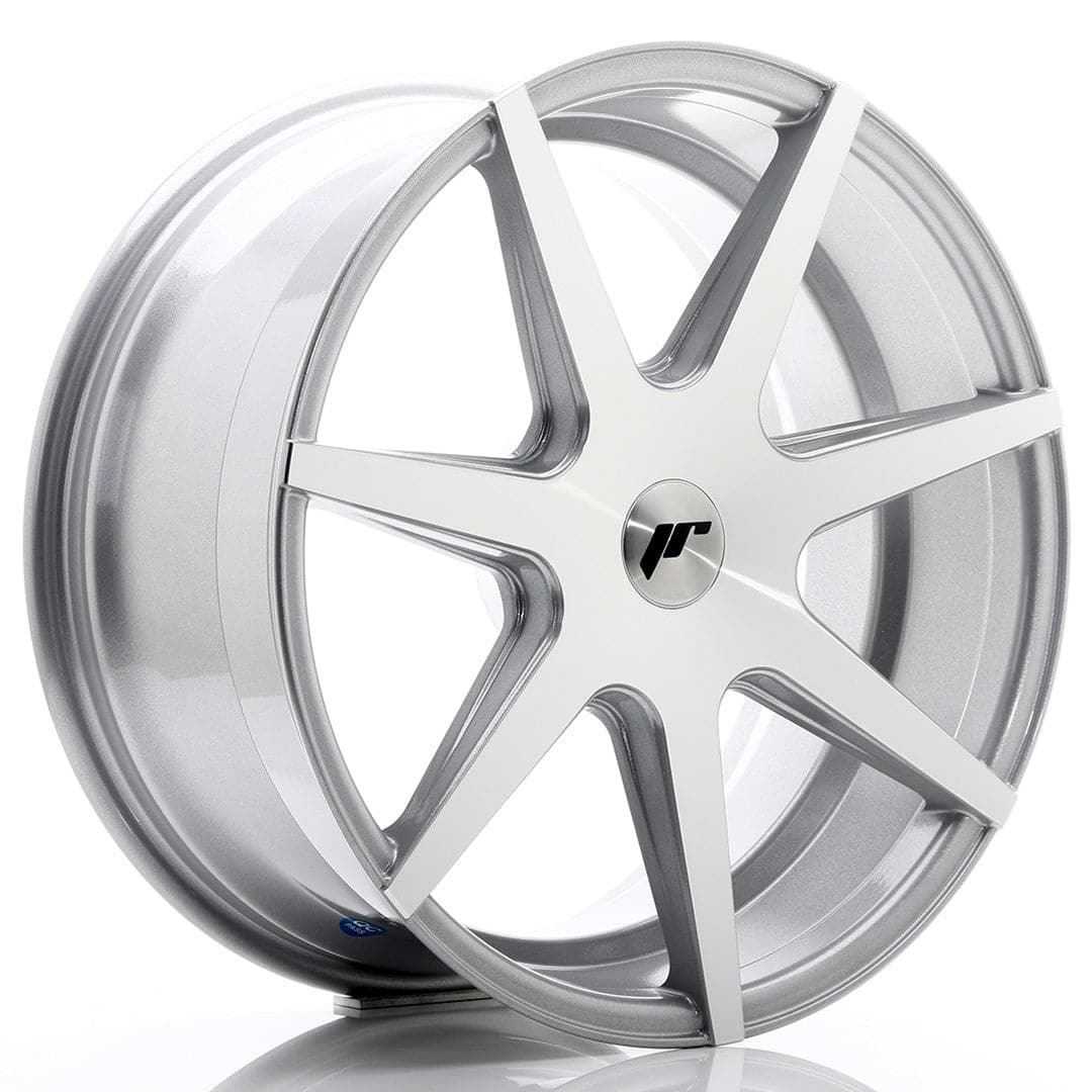 JR Wheels JR20 19x8,5 ET20-40 Blank Silver Machined - Wheelsup