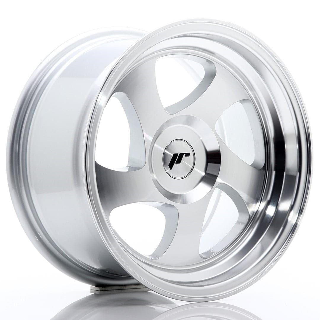 JR Wheels JR15 15x8 ET20 Blank Machined Silver - Wheelsup