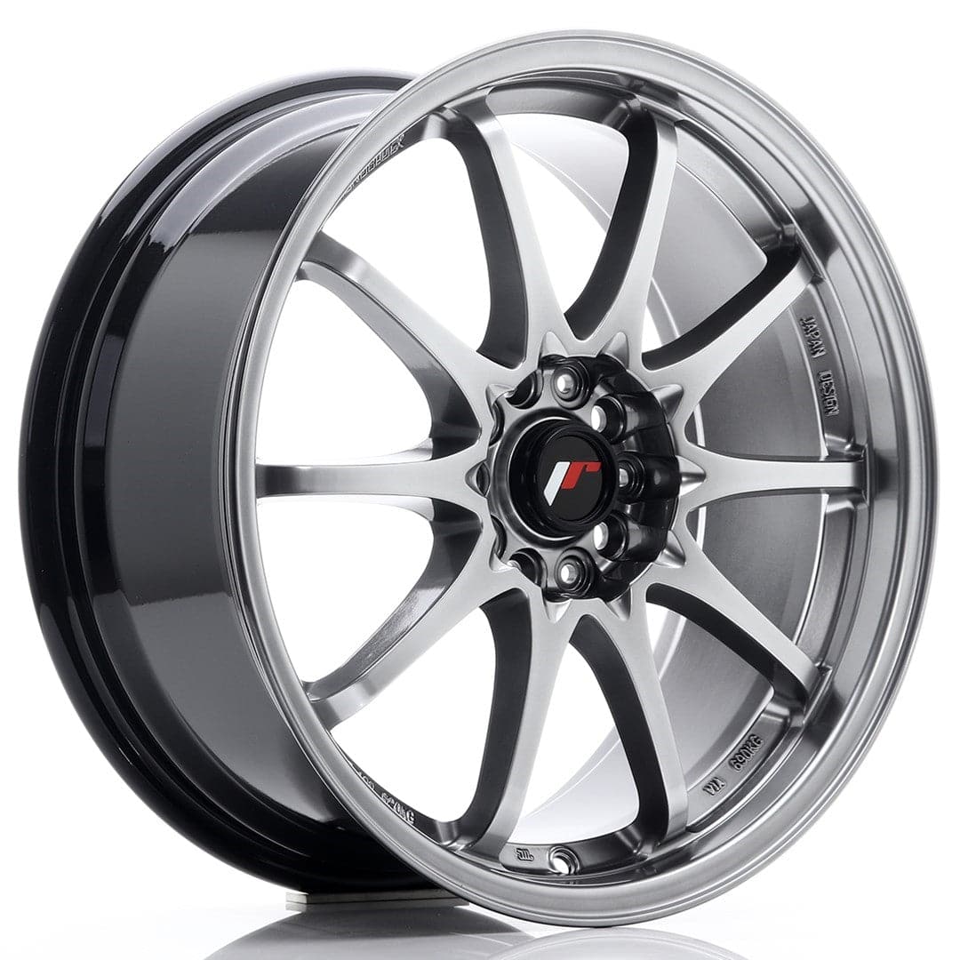 JR Wheels JR5 18x8 ET35 5x114,3 Hyper Black - Wheelsup.sk
