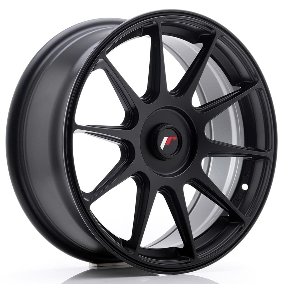 JR Wheels JR11 17x7,25 ET35-40 Blank Matt Black - Wheelsup