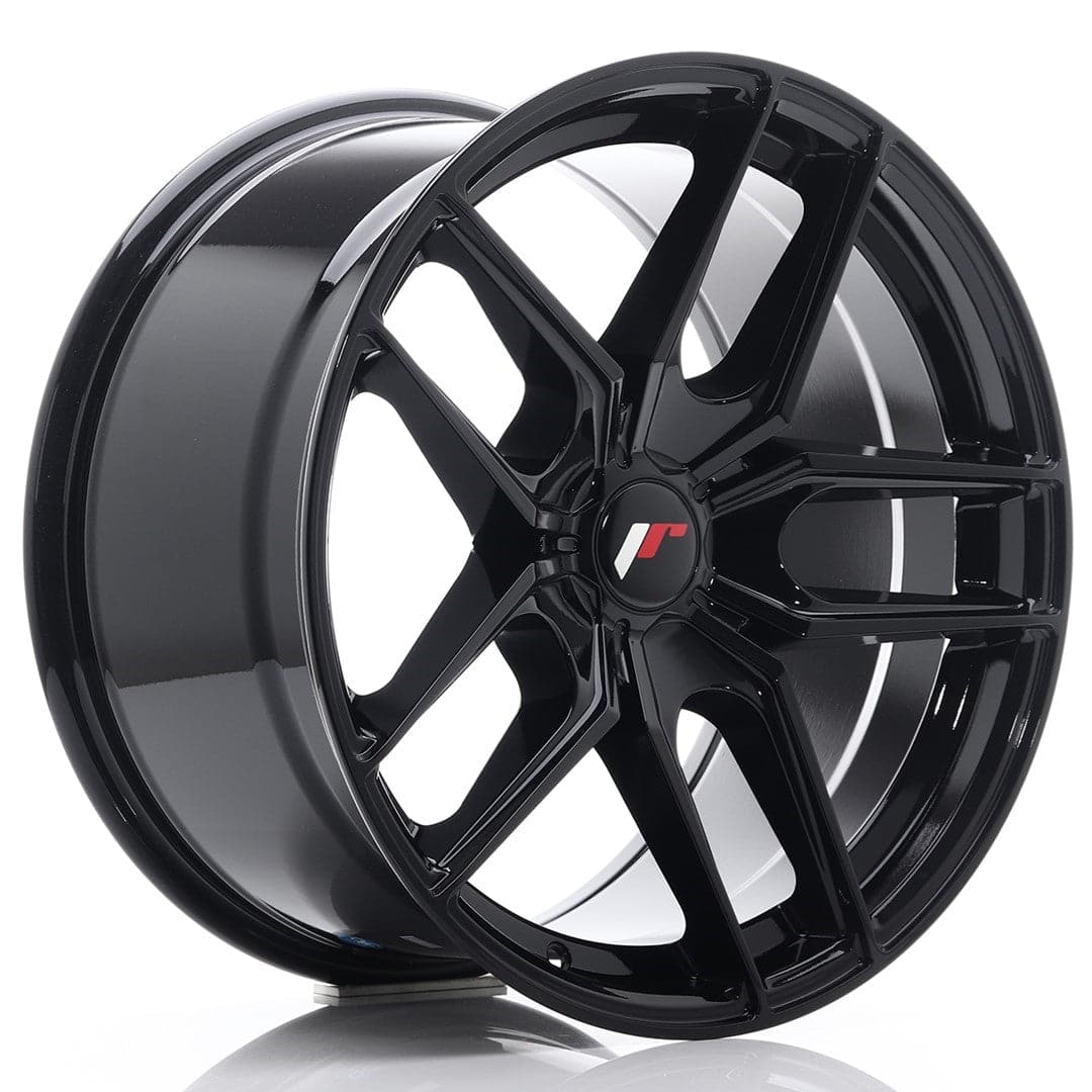 JR Wheels JR25 18x9,5 ET20-40 5H BLANK Gloss Black - Wheelsup