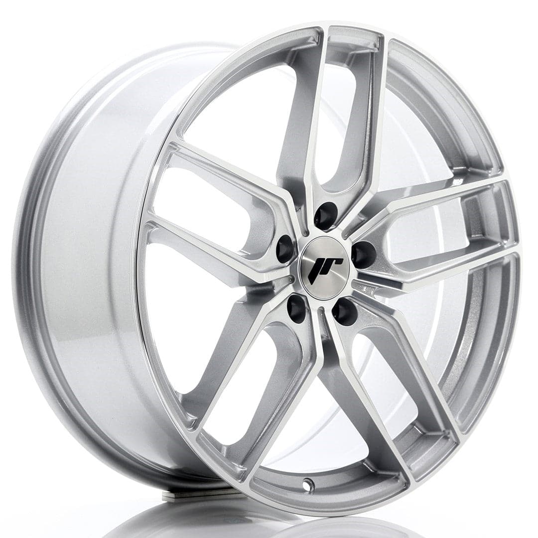 JR Wheels JR25 19x8,5 ET40 5x112 Silver Machined Face - Wheelsup