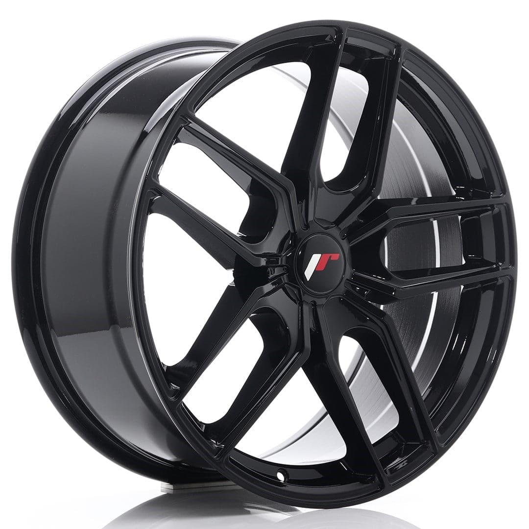 JR Wheels JR25 19x8,5 ET20-40 5H BLANK Gloss Black - Wheelsup