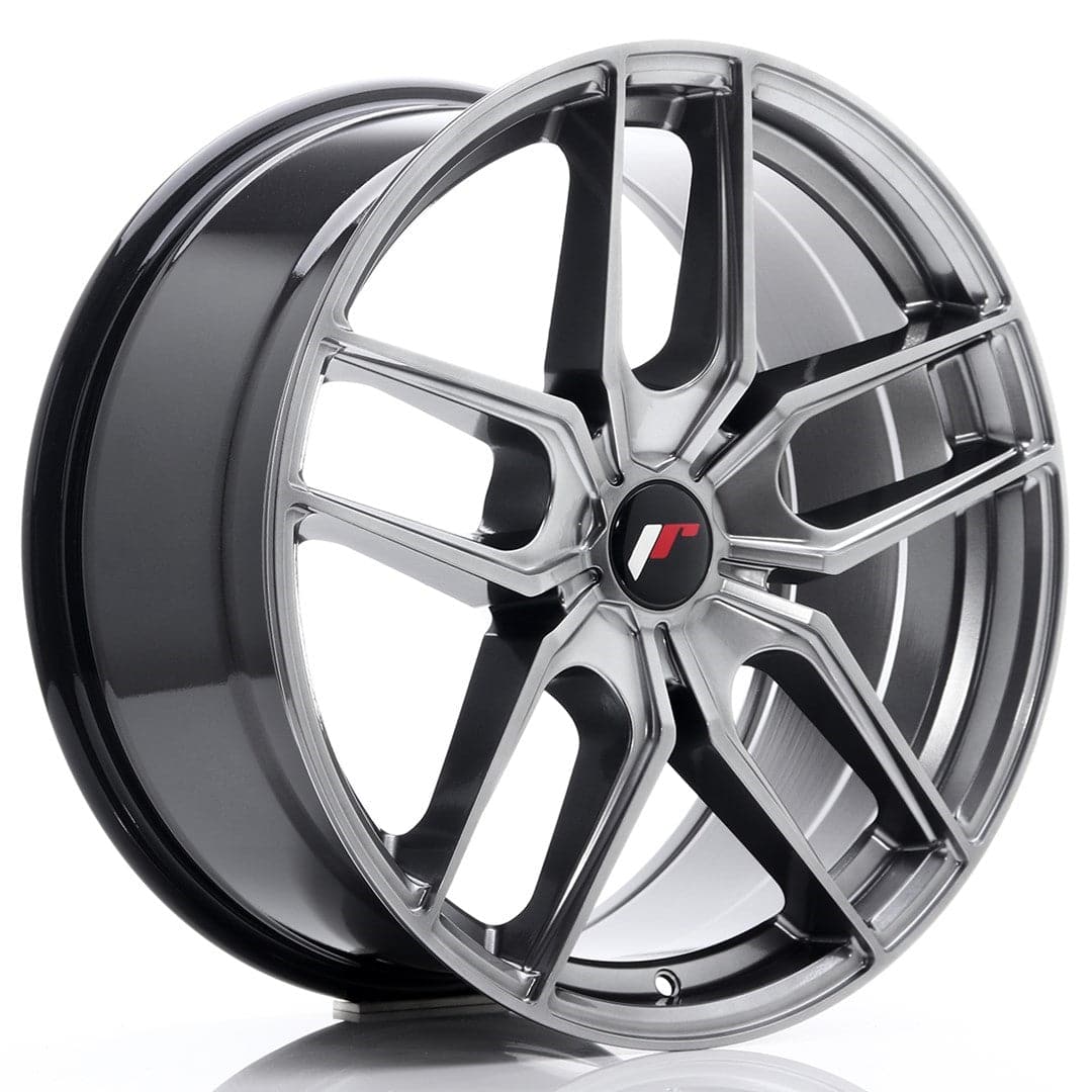 JR Wheels JR25 19x8,5 ET20-40 5H BLANK Hyper Black - Wheelsup