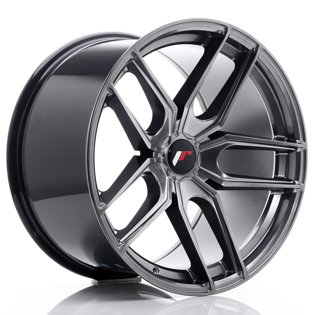 JR Wheels JR25 19x11 ET20-40 5H BLANK Hyper Black - Wheelsup