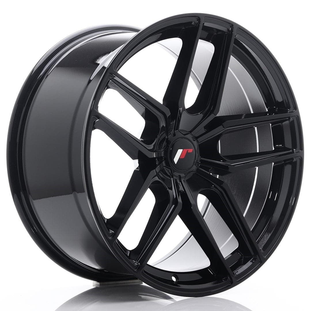 JR Wheels JR25 20x10 ET20-40 5H BLANK Gloss Black - Wheelsup