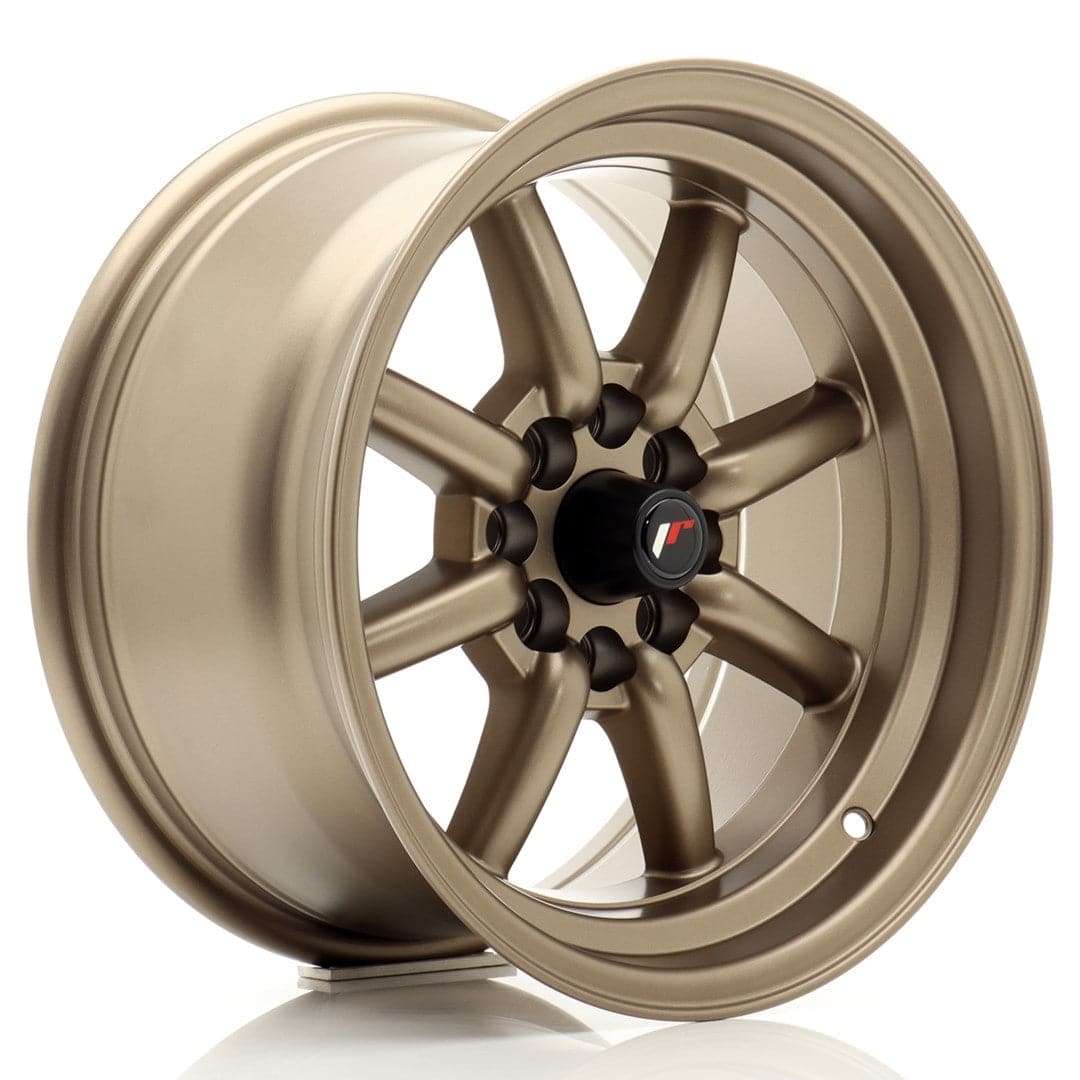 JR Wheels JR19 15x8 ET0 4x100/108 Matt Bronze - Wheelsup