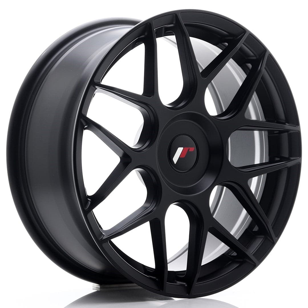 JR Wheels JR18 18x7,5 ET25-40 Blank Matt Black - Wheelsup