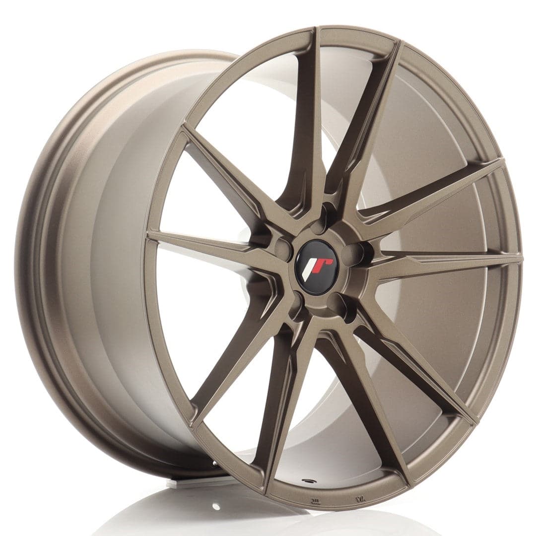 JR Wheels JR21 21x11 ET15-55 5H BLANK Matt Bronze - Wheelsup