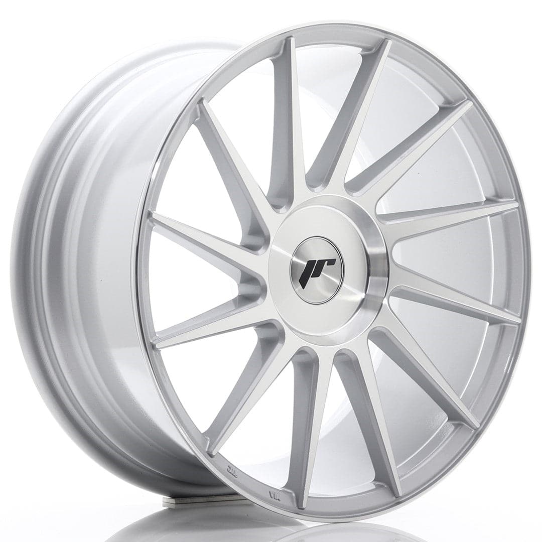 JR Wheels JR22 18x8,5 ET40 BLANK Silver Machined Face - Wheelsup