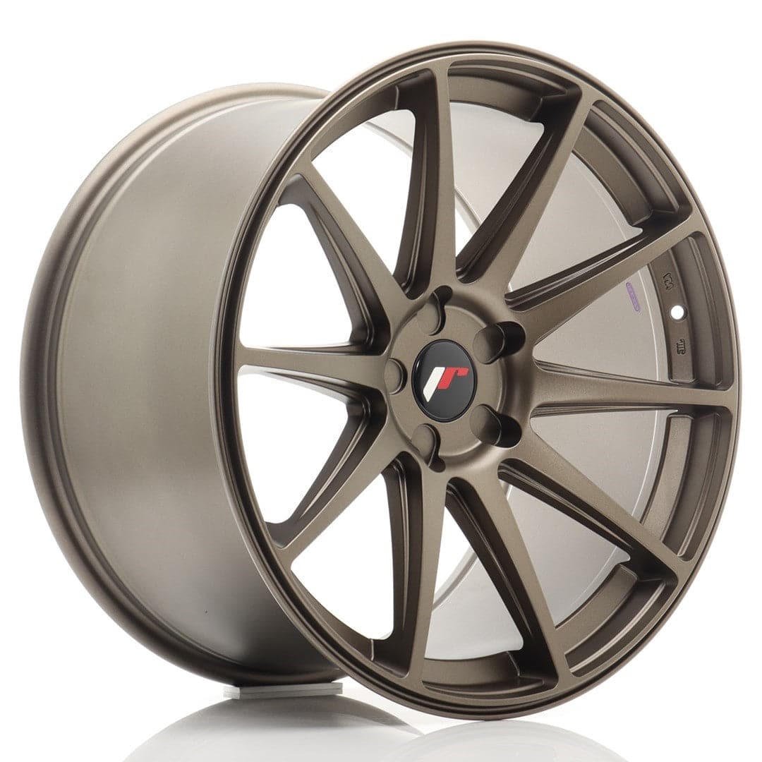JR Wheels JR11 20x11 ET30-52 5H Blank Matt Bronze - Wheelsup