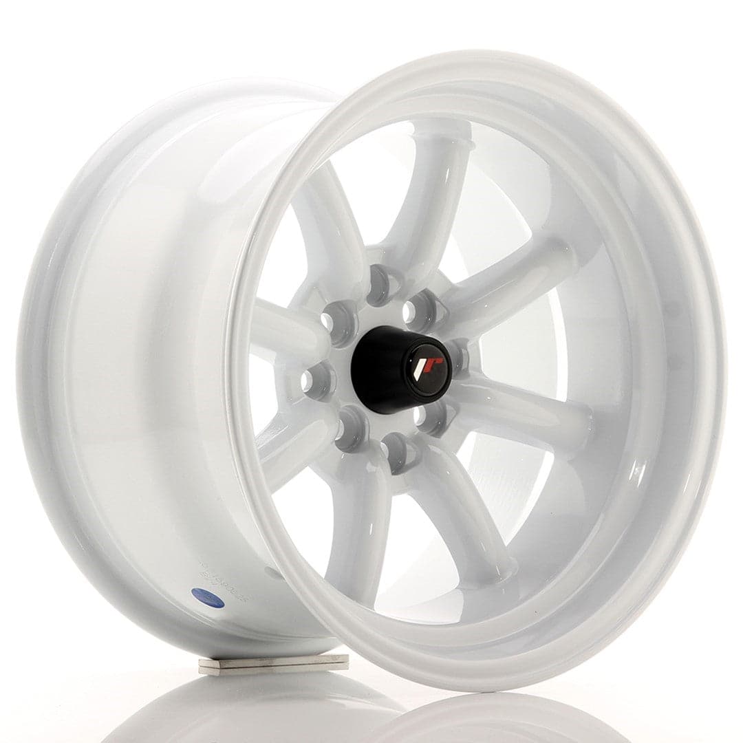 JR Wheels JR19 15x9 ET-13 4x100/114 White - Wheelsup