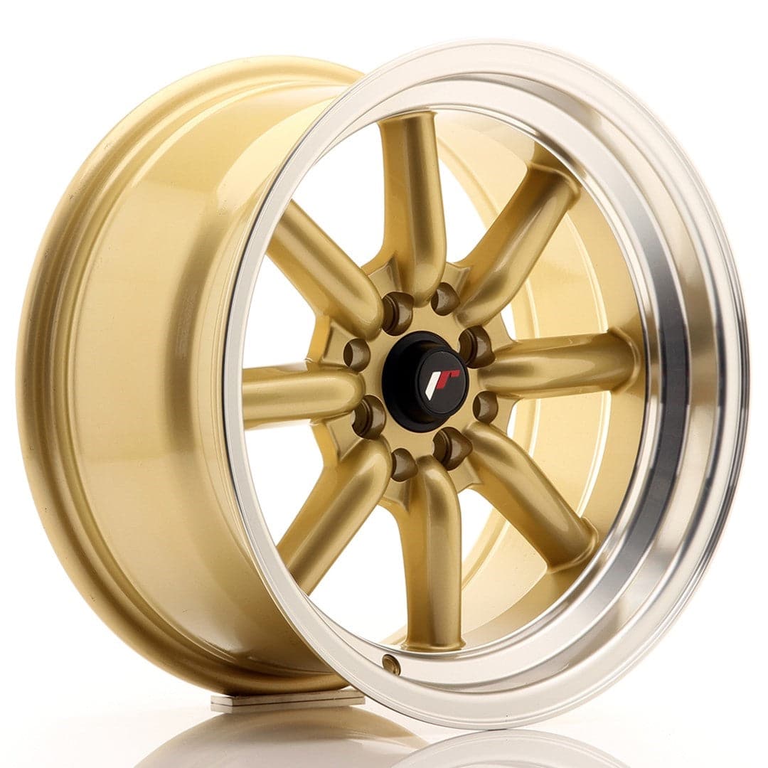 JR Wheels JR19 16x8 ET0 4x100/114 Gold - Wheelsup