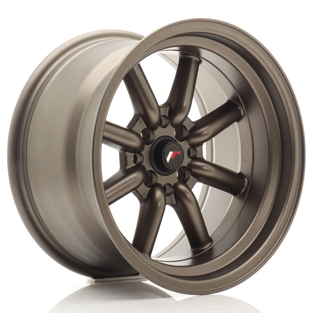 JR Wheels JR19 16x9 ET-15 4x100/114 Matt Bronze - Wheelsup