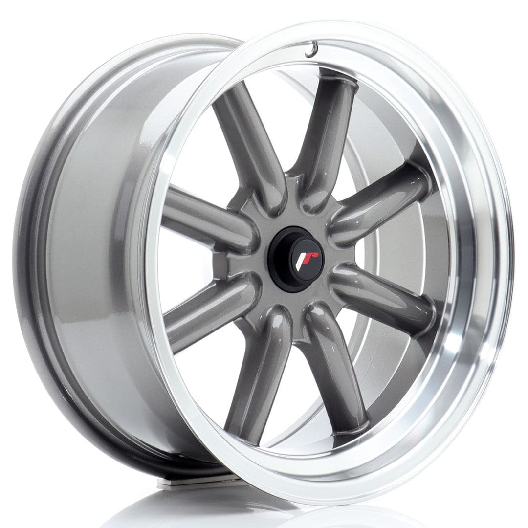JR Wheels JR19 17x8 ET-20-0 BLANK Gun Metal - Wheelsup