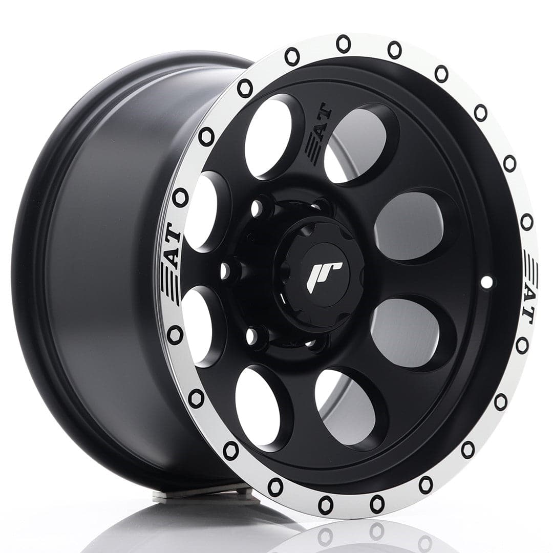 JR Wheels JRX4 16x9 ET0 6x139.7 Matt Black w/Machined Lip - Wheelsup.sk