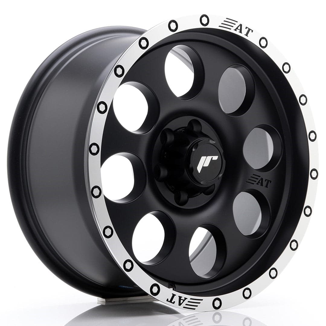 JR Wheels JRX4 17x8.5 ET20 6x139.7 Matt Black w/Machined Lip - Wheelsup.sk