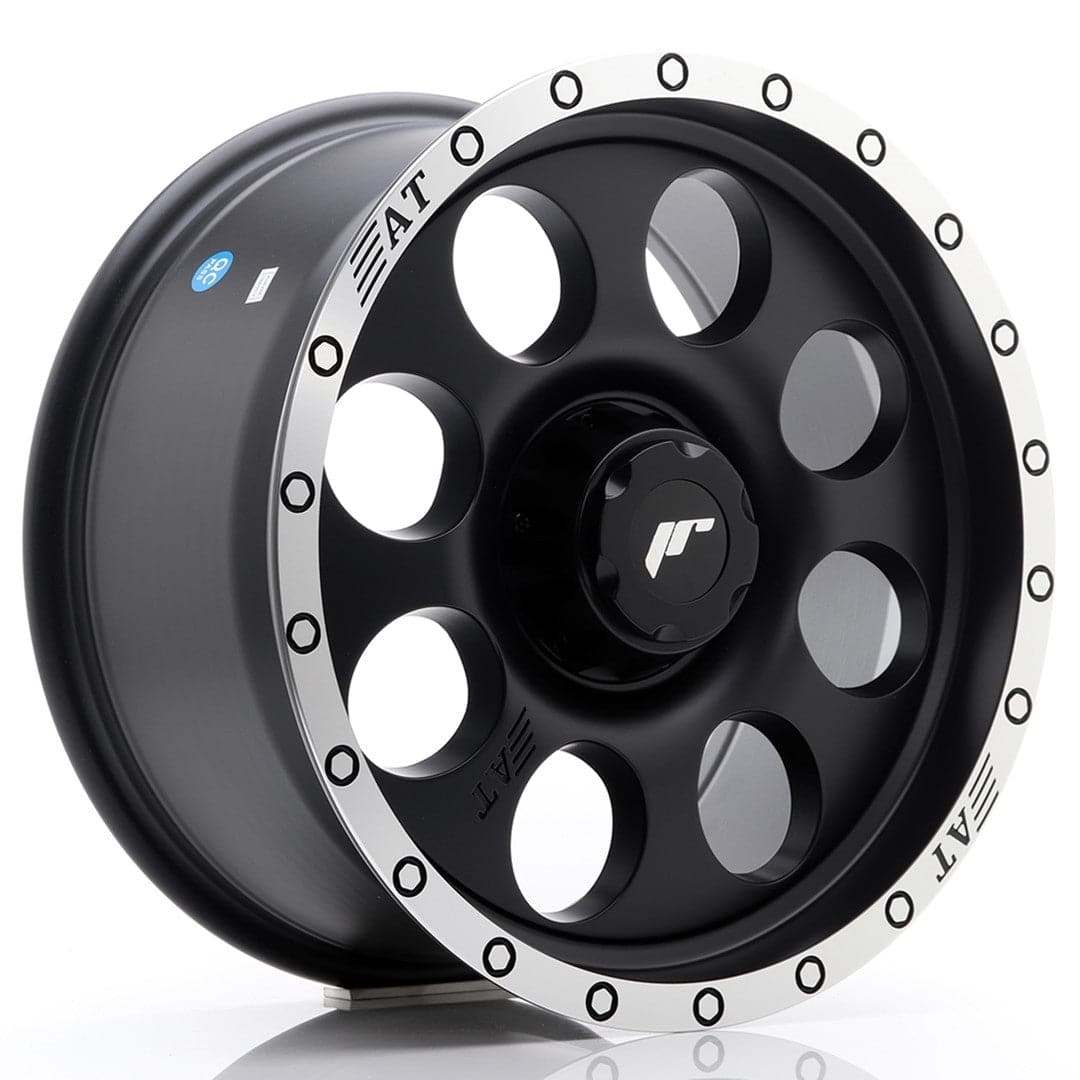 JR Wheels JRX4 17x8.5 ET20-35 BLANK Matt Black w/Machined Lip - Wheelsup.sk