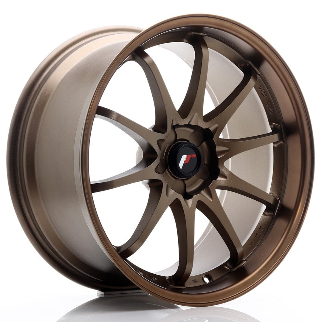 JR Wheels JR5 19x9.5 ET12-36 5H BLANK Dark Anodized Bronze - Wheelsup.sk