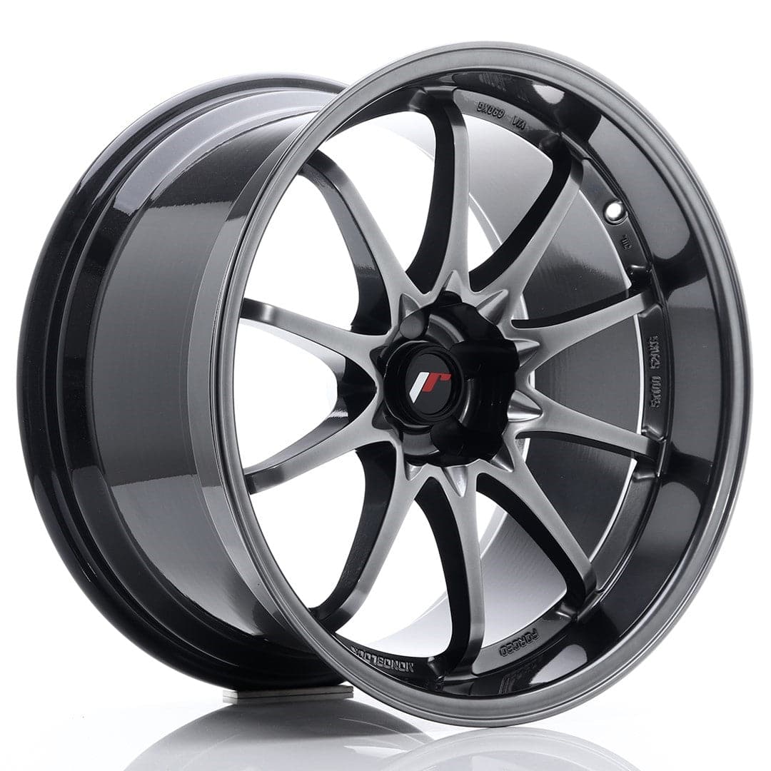 JR Wheels JR5 19x10.5 ET12 5H BLANK Hyper Black - Wheelsup.sk