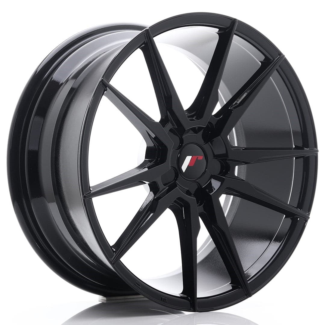 JR Wheels JR21 19x8,5 ET20-43 5H BLANK Gloss Black - Wheelsup