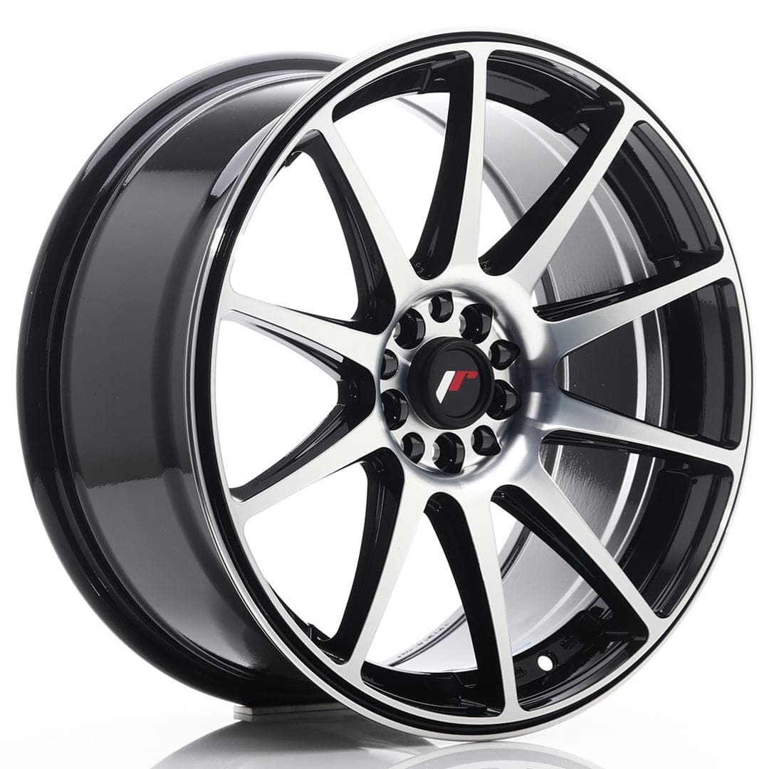JR Wheels JR11 18x8,5 ET30 5x114/120 Black Machined - Wheelsup