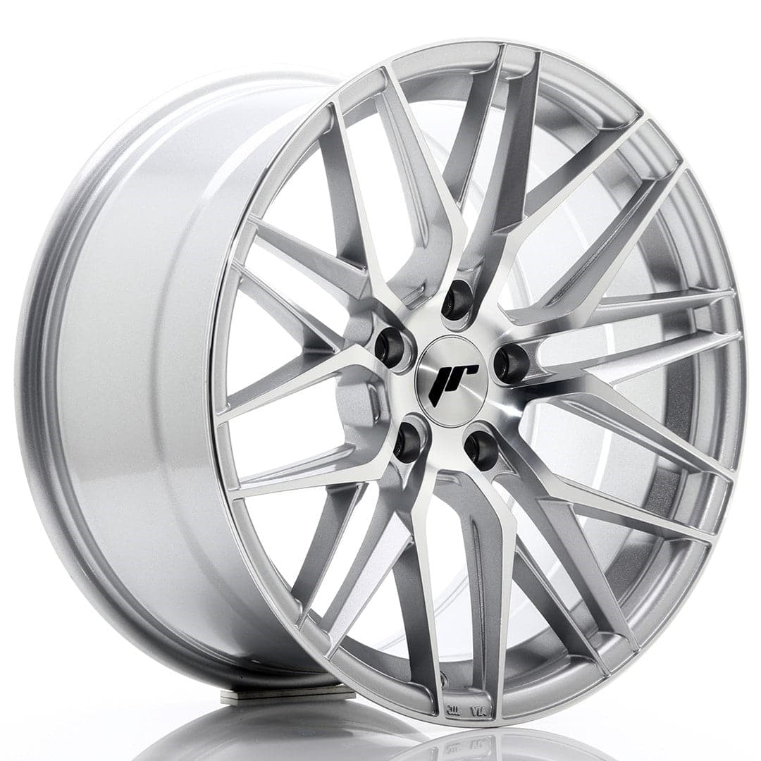 JR Wheels JR28 18x9,5 ET35 5x120 Silver Machined Face - Wheelsup