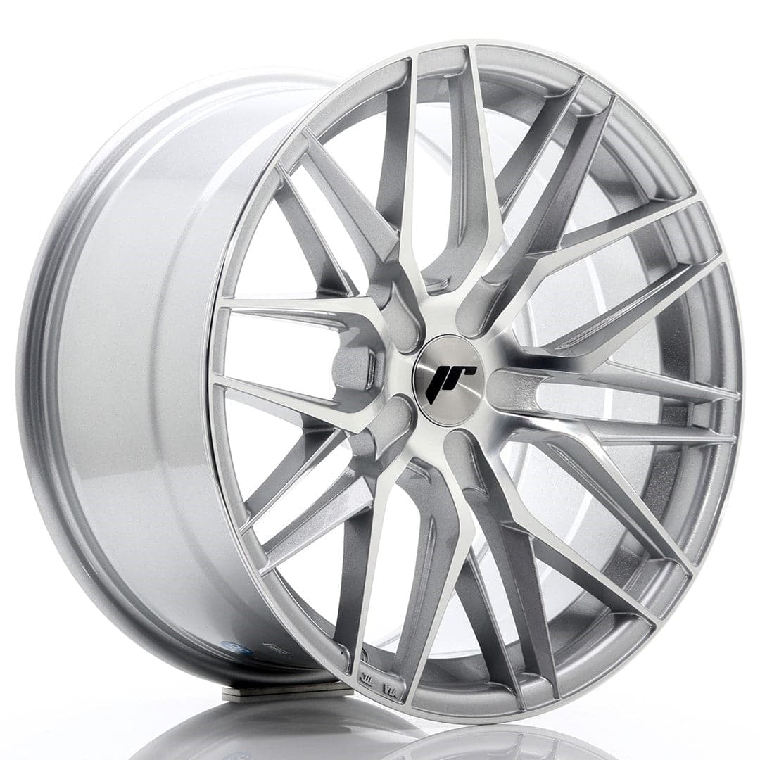 JR Wheels JR28 18x9,5 ET20-40 5H BLANK Silver Machined Face - Wheelsup