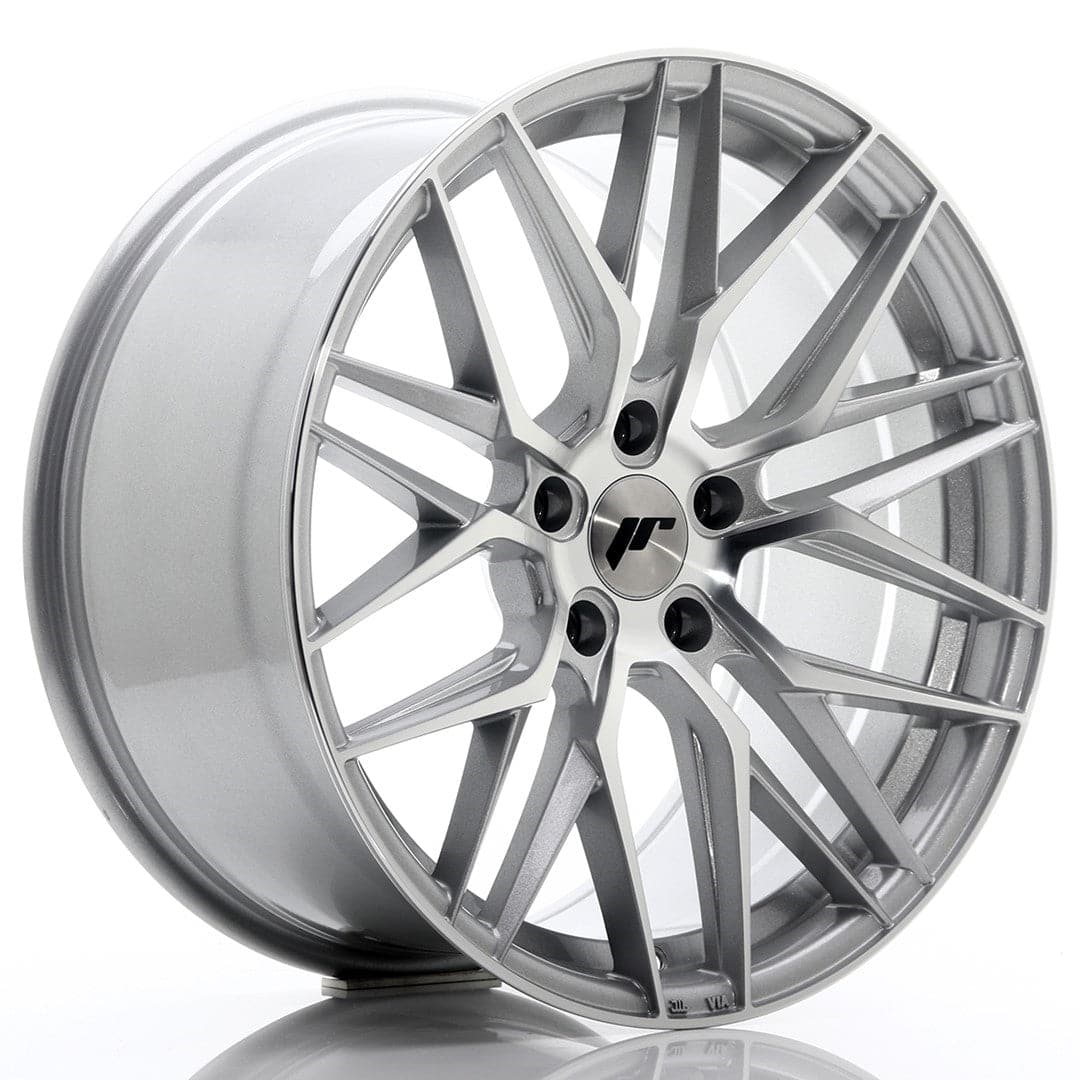 JR Wheels JR28 19x9,5 ET35 5x120 Silver Machined Face - Wheelsup