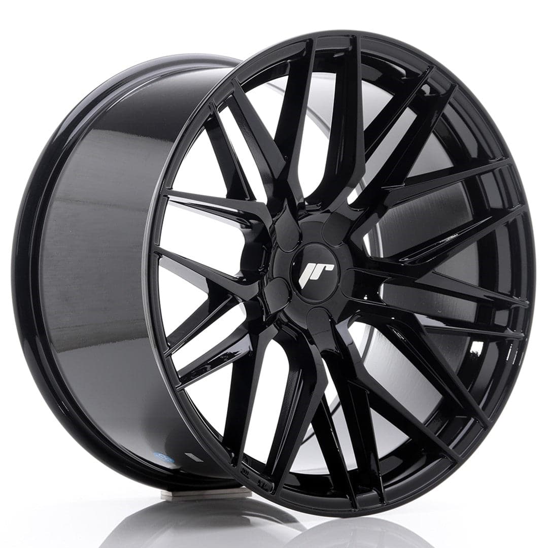 JR Wheels JR28 19x10,5 ET20-40 5H BLANK Gloss Black - Wheelsup