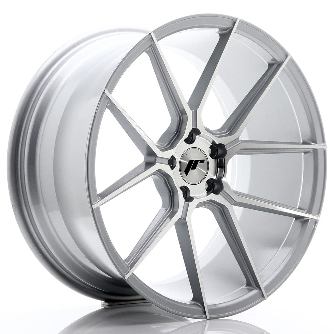 JR Wheels JR30 20x10 ET40 5x112 Silver Machined Face - Wheelsup.sk