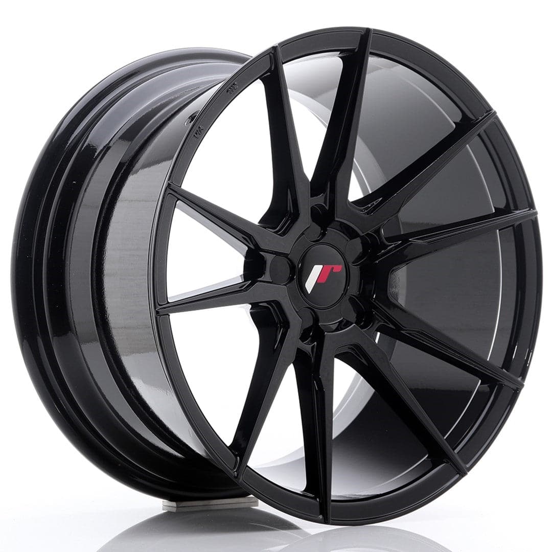 JR Wheels JR21 18x9,5 ET20-40 5H BLANK Gloss Black - Wheelsup