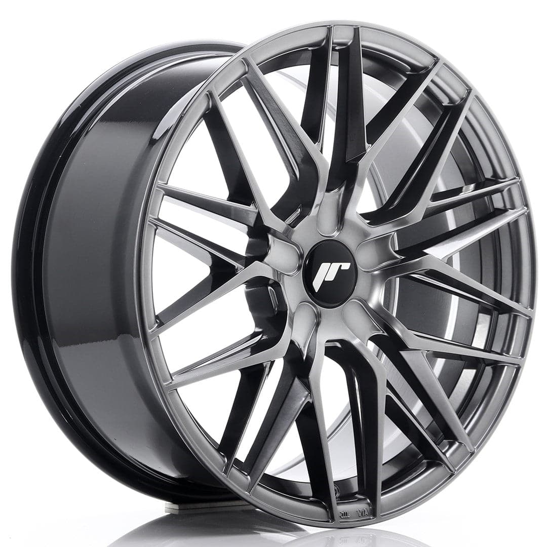 JR Wheels JR28 18x8,5 ET40 5H BLANK Hyper Black - Wheelsup