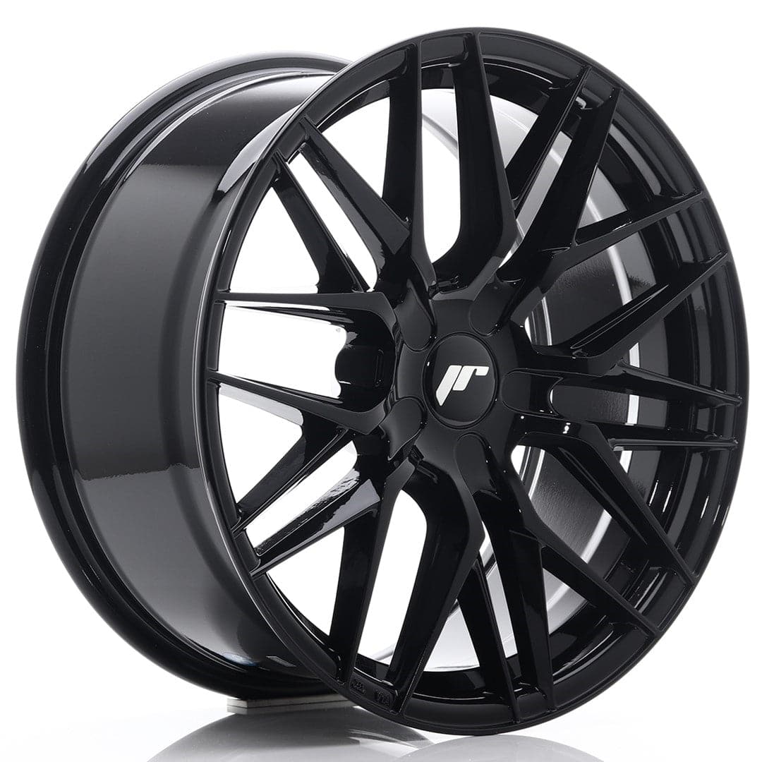 JR Wheels JR28 18x8,5 ET40 5H BLANK Gloss Black - Wheelsup