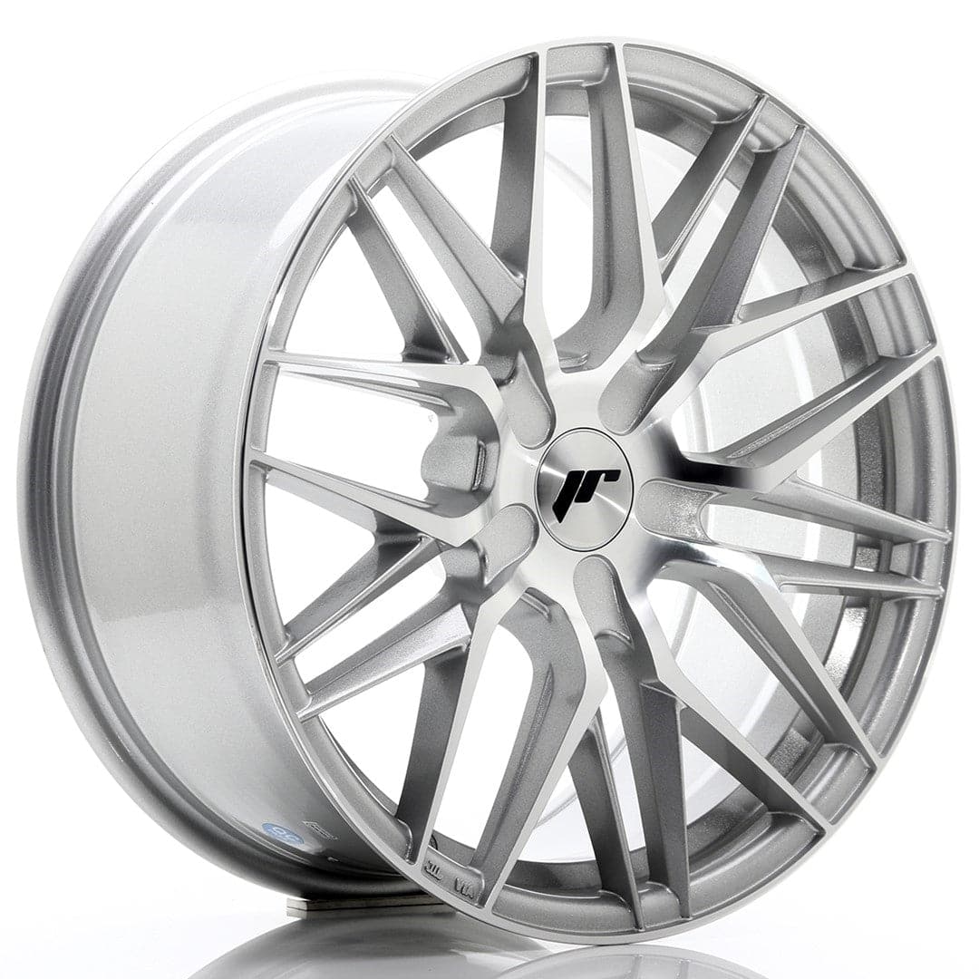 JR Wheels JR28 18x8,5 ET40 5H BLANK Silver Machined Face - Wheelsup