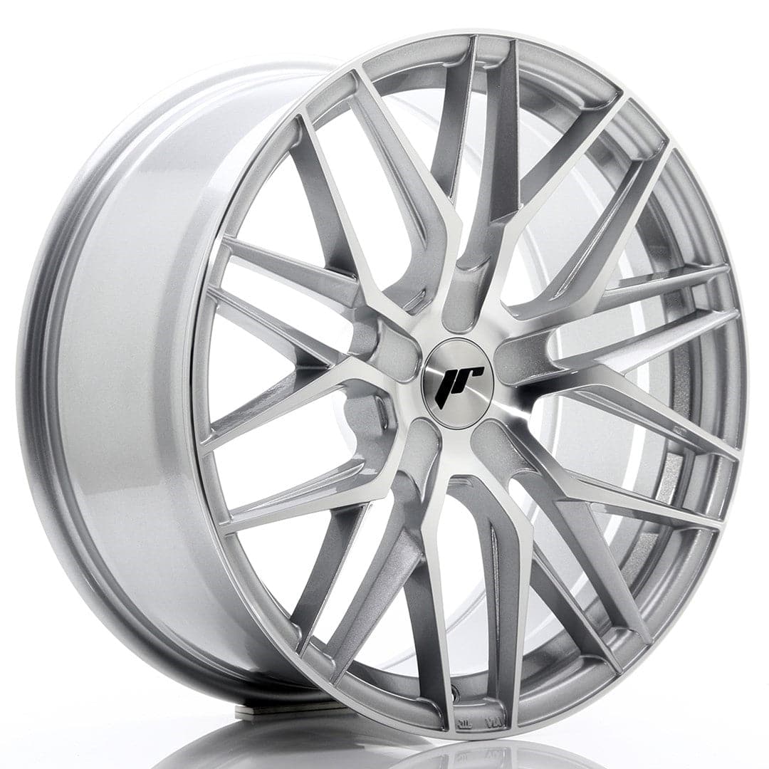 JR Wheels JR28 19x8,5 ET35-40 5H BLANK Silver Machined Face - Wheelsup