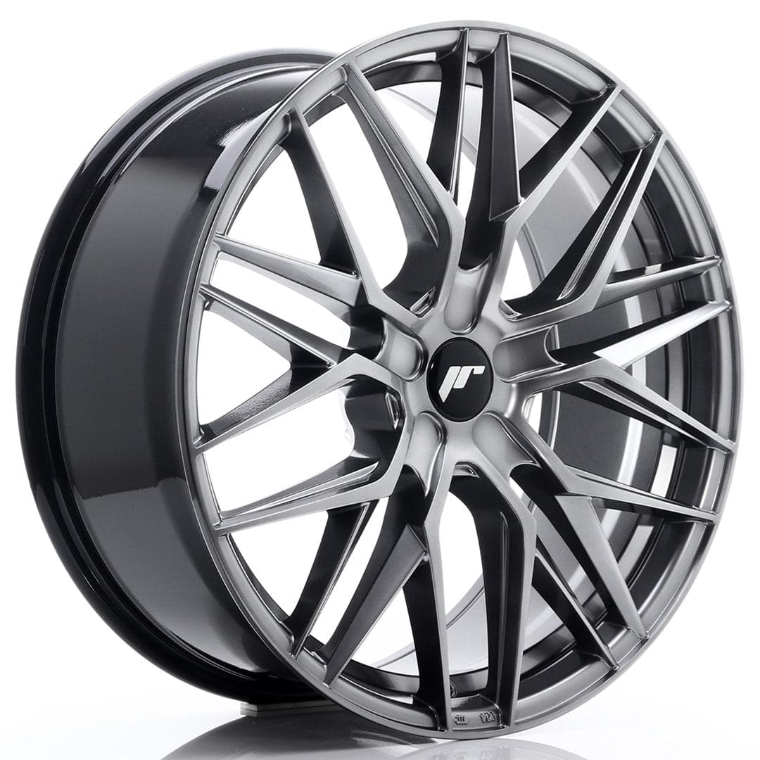 JR Wheels JR28 21x9 ET15-45 5H BLANK Hyper Black - Wheelsup