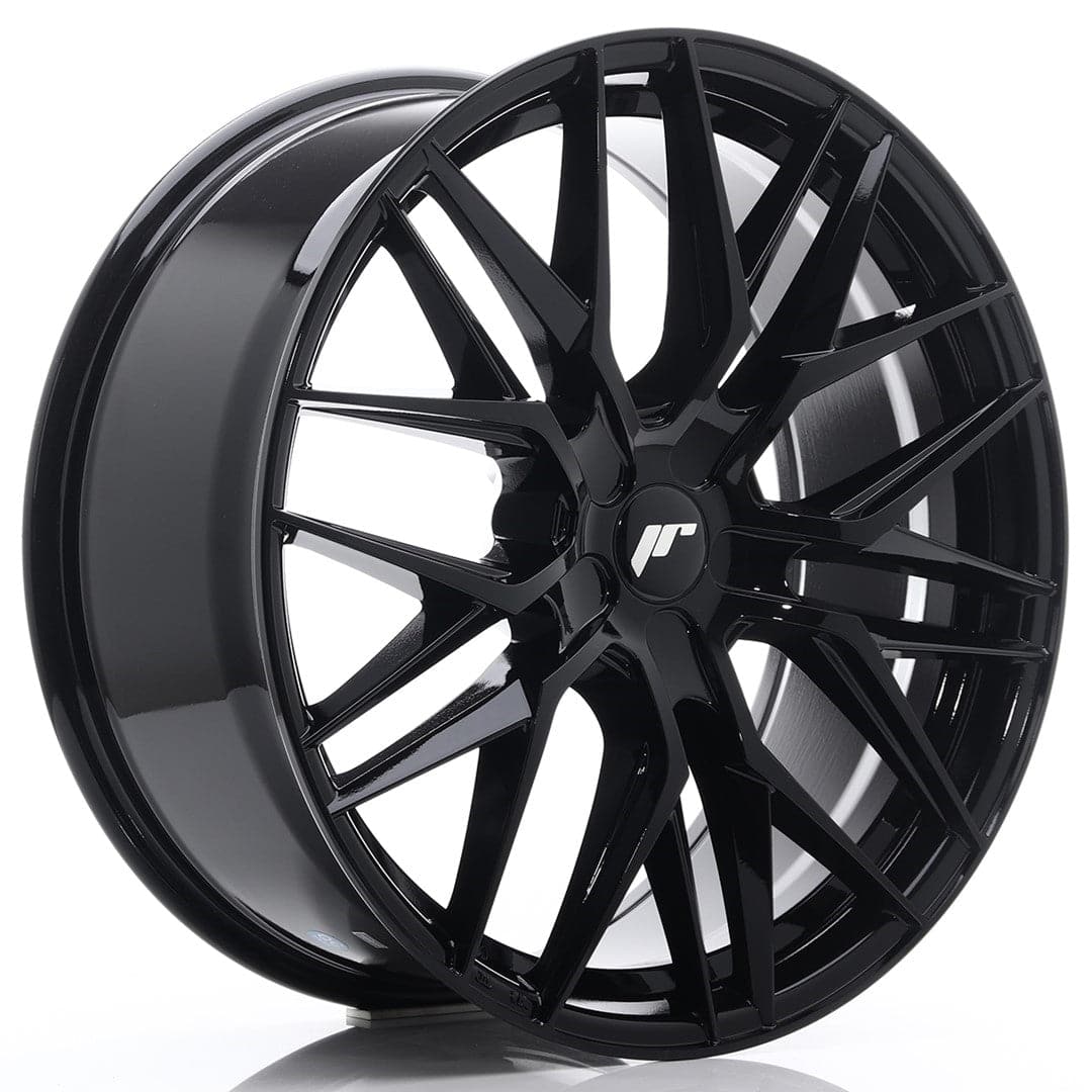 JR Wheels JR28 21x9 ET15-45 5H BLANK Gloss Black - Wheelsup