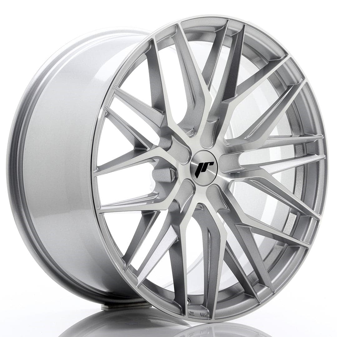 JR Wheels JR28 21x10,5 ET15-55 5H BLANK Silver Machined Face - Wheelsup